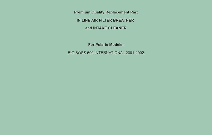 Generic Replacement In Line Air Breather Intake Filter - Image 4