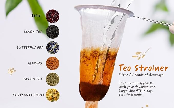 Tea Filter Reusable Stainless Steel Strainer, Friendly Using Durable, - Image 8