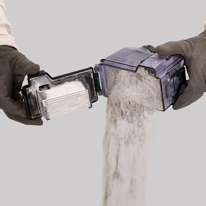 Makita 191F50-3 Dust Case with HEPA Filter Cleaning Mechanism - Image 3