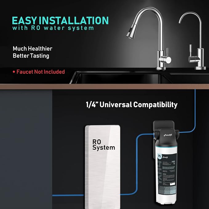 Frizzlife TAM4 Under Sink Inline Water Filter - Image 6