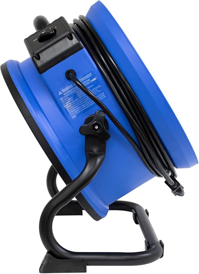 XPower FC-300A 1/4 HP 2100 CFM 14" 4 Speed Multipurpose Pro Air Circulator Fan - Image 9