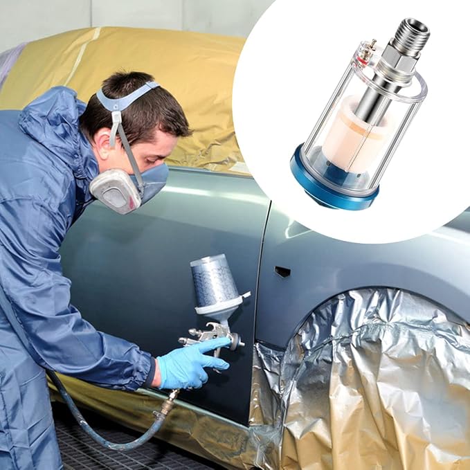 3 Pcs Mini in-Line Air Filter Water Oil Separator - Image 7