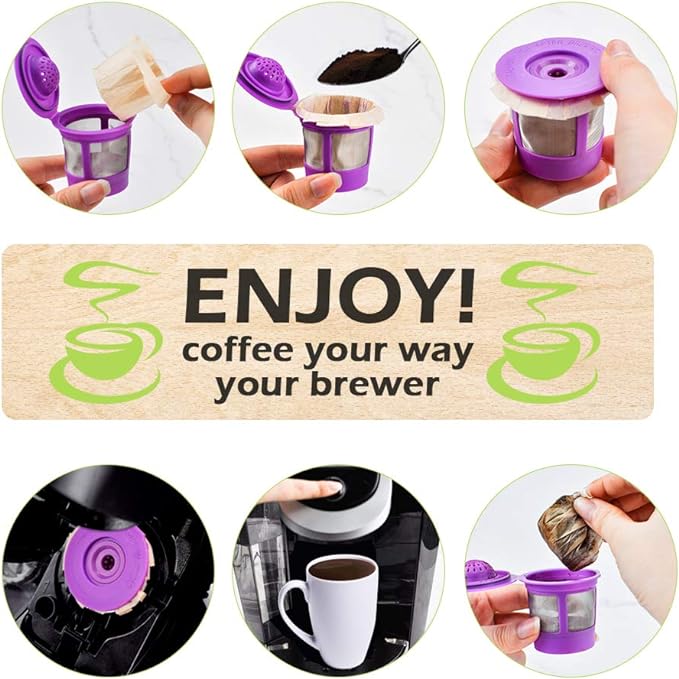 CAPMESSO Disposable Coffee Paper Filters Replacement Kerig Coffee Filters - Image 6