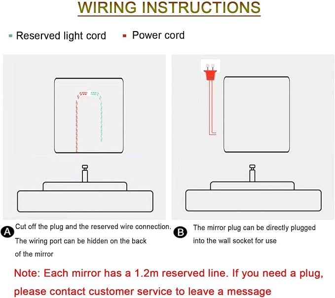 Bathroom Mirror with LED Lights,Bathroom Led Mirror ,LED Mirror - Image 9