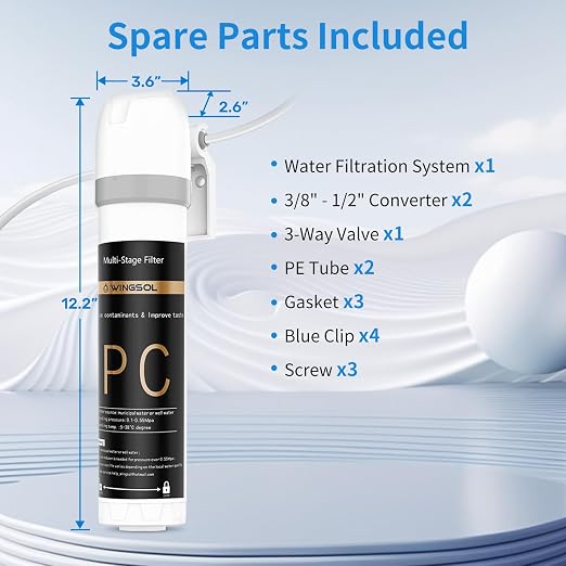 Water Filter for Sink Faucet,with Anti-Clogged Tech, NSF/ANSI 42 & 53 Certified - Image 7