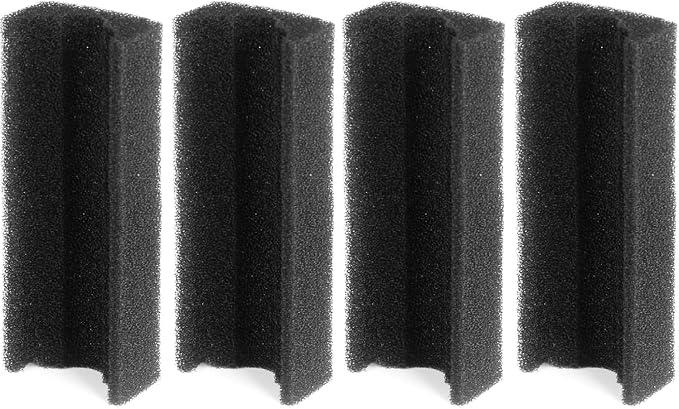 TARARIUM Aquarium Filter Replacement Material, 4 Pack, Compatible by TARARIUM