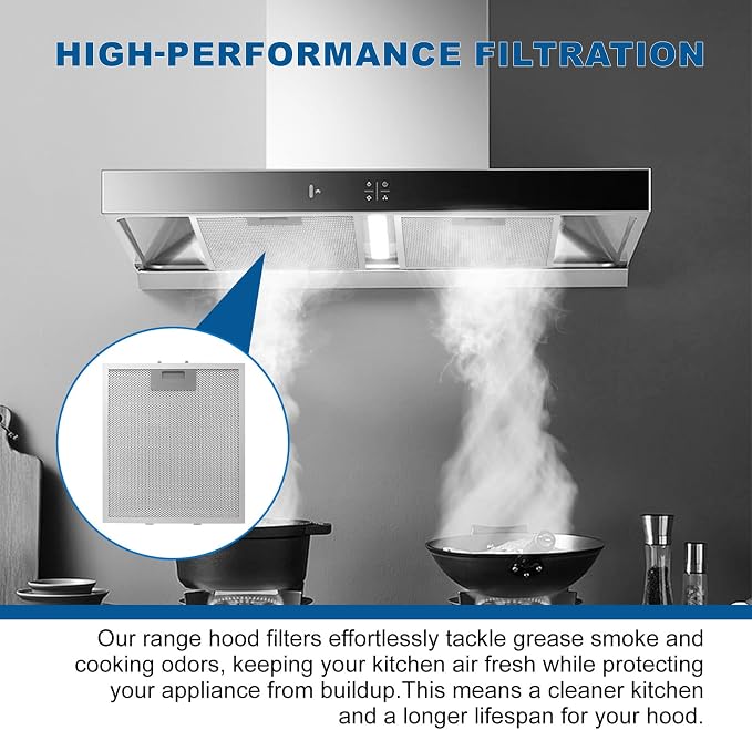 12" X 10.5" W10169961A Range Hood Filter Replacement by ENKTIK Fit - Image 6