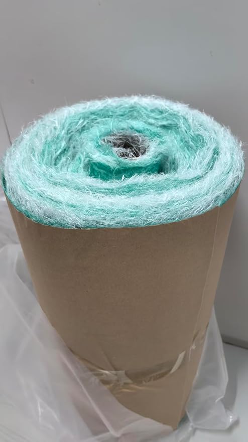 AUC Paint Spray Booth Exhaust Filter Roll, 20.5" x 300ft, 15 Gram Fiberglass - Image 5