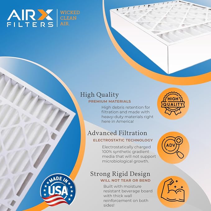 AIRX FILTERS WICKED CLEAN AIR. 16x20x5 Air Filter MERV 11 Compatible - Image 4