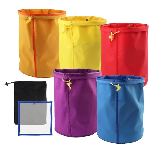 5 Pack 5 Gallon Filter Bags, 25-220 Micron Oxford Cloth All-Mesh Filter Bags - Image 9
