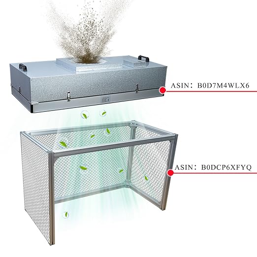 JJFFTAO,HEPA H14-Filter Laminar Flow Hood Updated FanFilter Unit(Include HEPA - Image 9