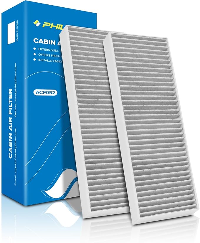 PHILTOP Cabin Air Filter w/Activated Carbon, Compatible - Image 9