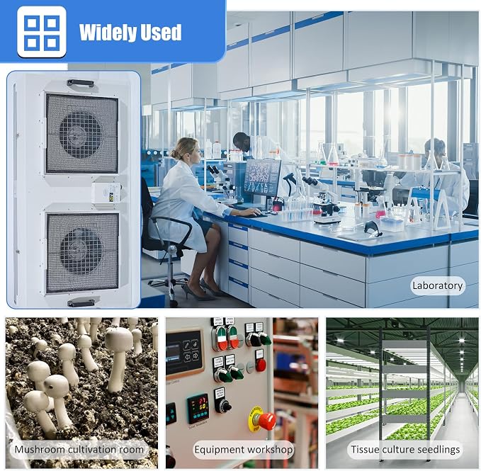 HEPA H14-Filter Laminar Flow Hood Updated FanFilter Unit(Include HEPA - Image 9