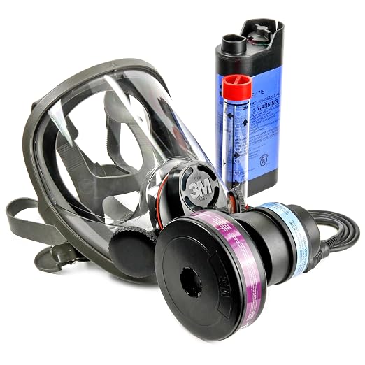 3M Powerflow Powered Air Purifying Respirator Kit 6800PF, Face-Mounted - Image 5