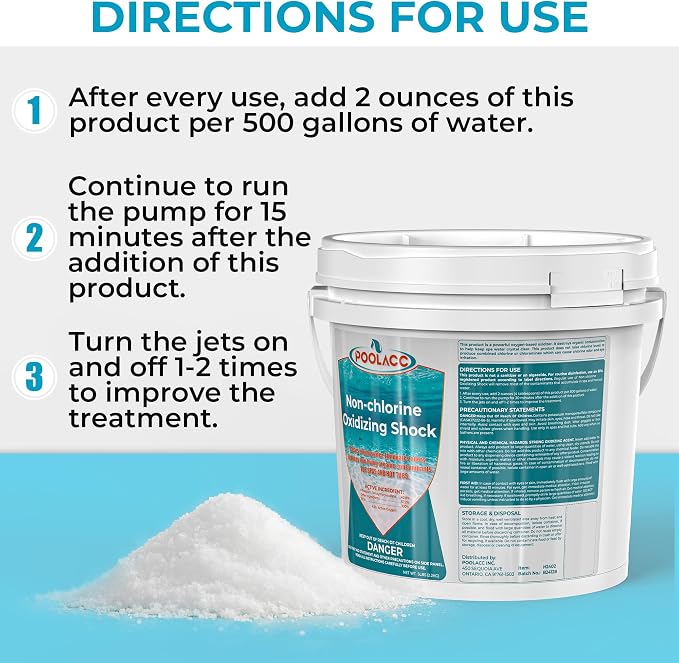 5 LB Non-Chlorine Spa Shock Oxidizer - Image 7
