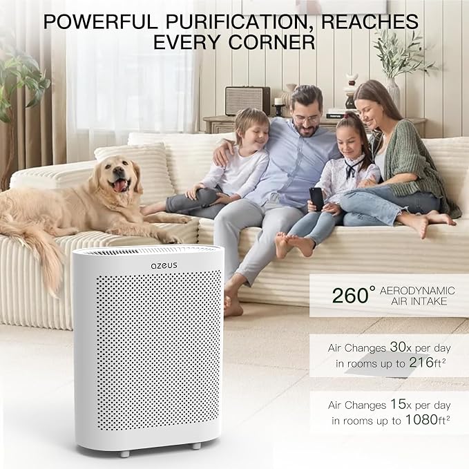 Azeus FS32 True HEPA Air Purifier - Image 7