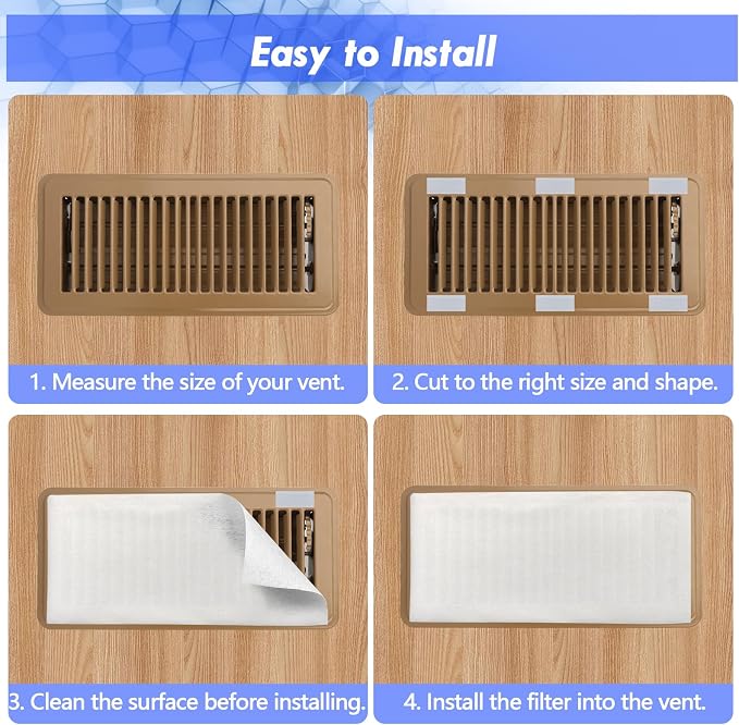 MERV 8 Filter Material, 23 Ft² Cut to Fit Air Filters Electrostatic Media - Image 7