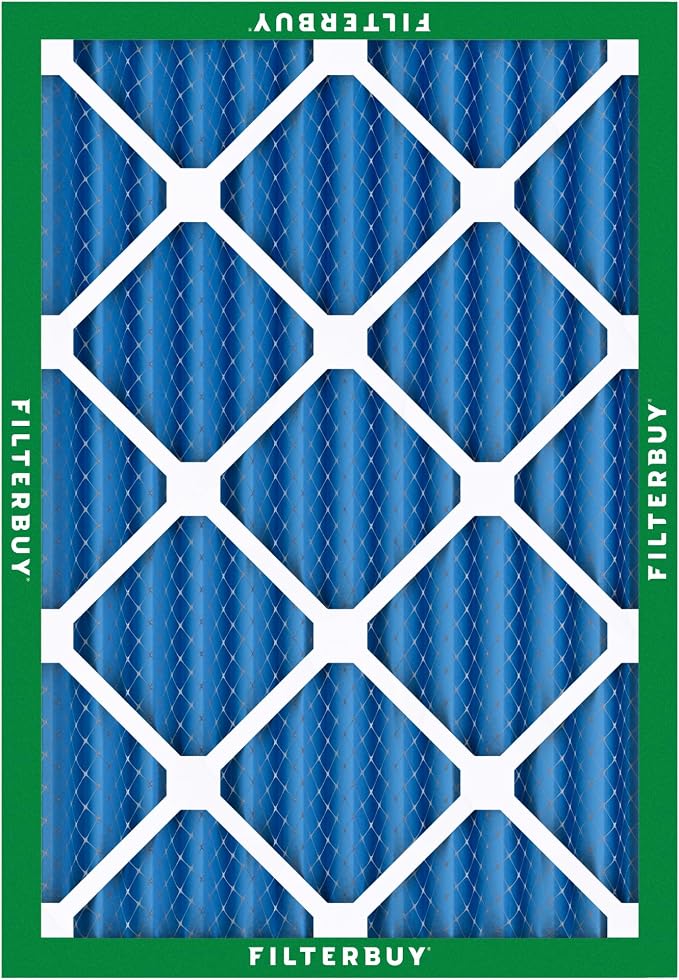 Filterbuy 24x30x2 Air Filter MERV 13 Optimal Smoke & Allergy Defense, - Image 9