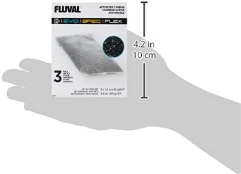 Fluval Spec/Evo/Flex Activated Carbon, Replacement Aquarium Filter Media - Image 4
