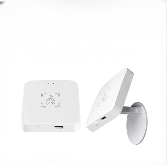 Startbuymore Human Presence Sensor For Zigpee/W1Fi, 5.8G/24G PIR Wired Motion Detector With Millimeter Wave Detection, Compatible TAYA Smert Home(B)