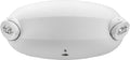 Lithonia Lighting Quantum Emergency Light, Contemporary Commercial LED Emergency Lights with 2 Aimable Lamp Heads, Ceiling or Wall Mount, White Thermoplastic, 120/277V Dual Voltage (ELM2L M12)