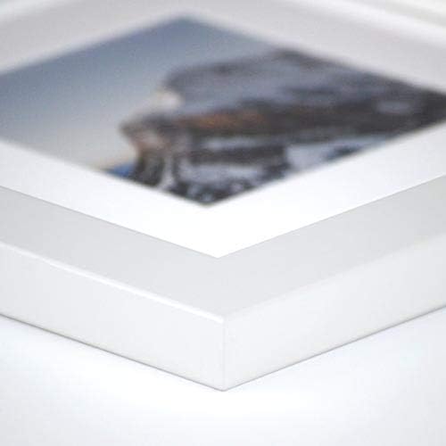 Frame It Easy 33 x 38 White Wood Frame (Derby)