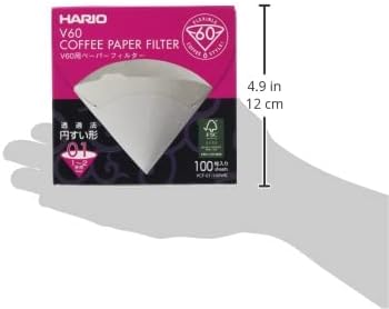 Hario V60 Paper Coffee Filter, Size 01, 100ct Box - Image 3