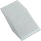 Universal Vacuum Cleaner Filter, Cloth Felt Filter 12 x 18 cm Pack of 5 by Unknown