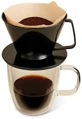 Fino Pour-Over Coffee Brewing Filter Cone, Number 1-Size, Brews 1 to 2-Servings - Image 2