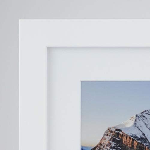 Frame It Easy 33 x 29 White Wood Frame (Derby)