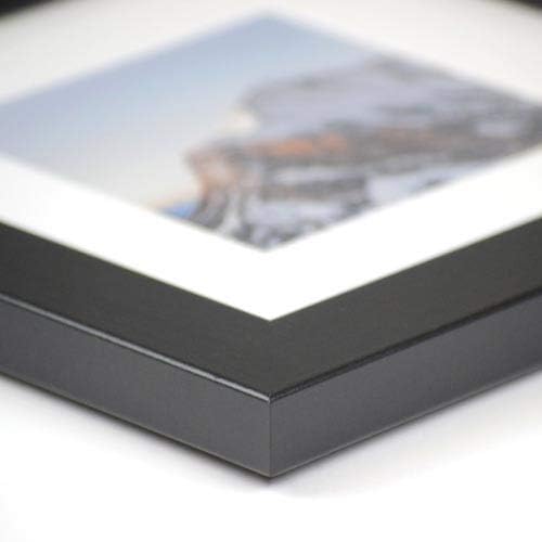 Frame It Easy 33 x 10 Black Wood Frame (Derby)