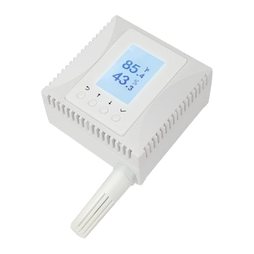 MONIGEAR Network Temperature Humidity Monitor, THERMOMETER, Environmental Sensor, Supports MQTT, BACnet, SNMP, Modbus TCP, PoE Power Supply