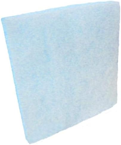 10 Feet of Blue and White Air Filter Media Roll, MERV6 Polyester Media - Image 5