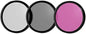 New 3 Piece 37mm -UV, FLD- Multi-Coated Stackable Filter Set by Unknown