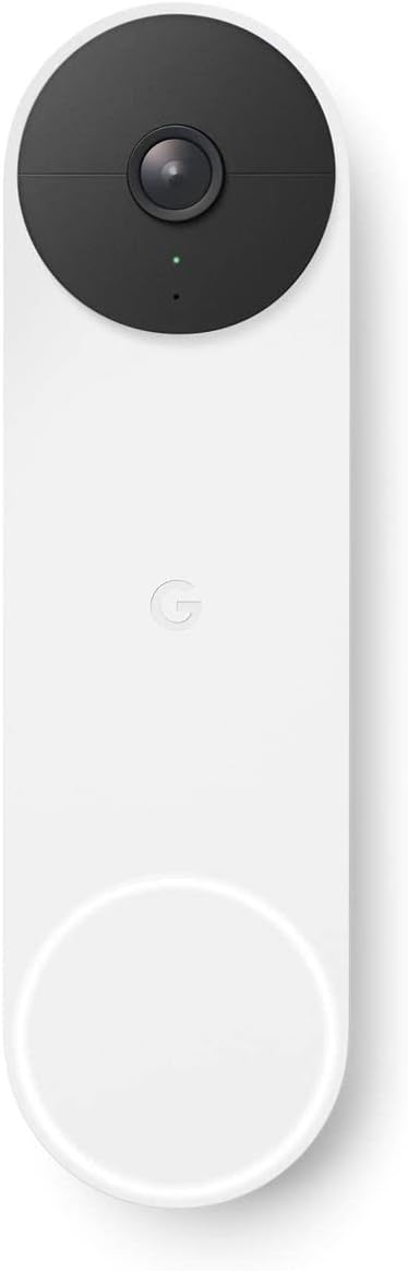 Google Nest Doorbell (Battery) - Snow