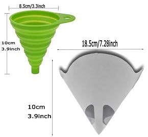 100PCS of Paper Paint Strainers - Image 2