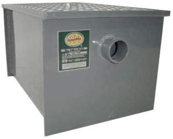 Commercial Carbon Steel Grease Trap Interceptor 14lb by ExpressKitchQuip
