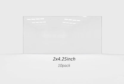 Tefuawe 100% Cast Resin 39 Plastic Replacement Lens, 10 Pack - Image 2
