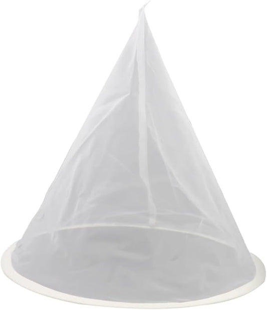 Practical Mesh Honey Strainer Gauze Filter Net Honey Sieve Strainer Reusable by HOLIDYOYO