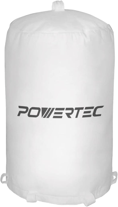 POWERTEC 70333 Dust Collector Bag, 1 Micron Filter, by POWERTEC