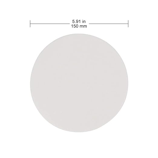 Labasics Qualitative Filter Paper Circles, 150 mm Diameter Cellulose Filter - Image 3