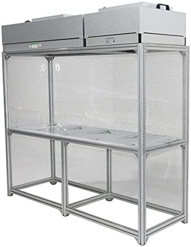 Vertical Laminar Dust Free Room Bench Double Use 70.86x23.62in Flow Hood Air by Unknown