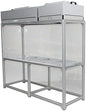 Vertical Laminar Dust Free Room Bench Double Use 70.86x23.62in Flow Hood Air by Unknown