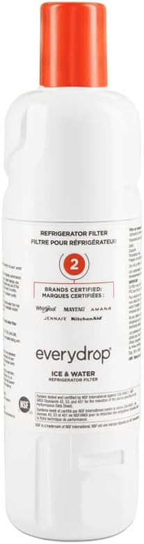 everydrop® by Whirlpool Ice and Water Refrigerator Filter 2, Single-Pack - Image 3