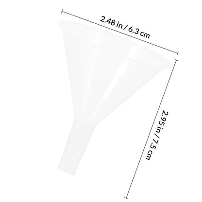 Veemoon 20pcs Short Stem Lab Funnels 60mm - Image 2