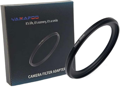 YAMAFOO 72mm to 58mm Step-Up Ring/Step Down Rings Filter Adapter by YAMAFOO