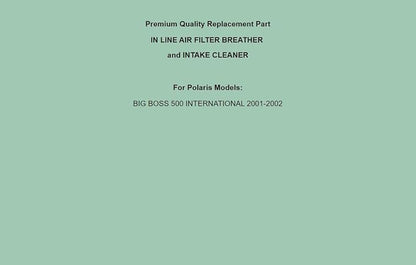Generic Replacement In Line Air Breather Intake Filter - Image 4