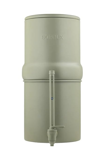 Boroux Compact Gravity-Fed Countertop Stainless Steel Water Filter System | 1.8 - Image 3