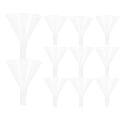 Veemoon 20pcs Short Stem Lab Funnels 60mm by Veemoon