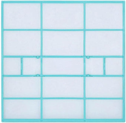 Air Conditioner Filter for Hanging Indoor Unit, Anti-Dust Plastic Mesh Filter by Fabuletta